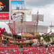 The pirate ship in Tampa Bay’s Raymond James Stadium (Photo: Bernard Gagnon)
